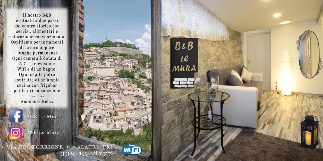 B&B Le Mura Alatri Bagian luar foto